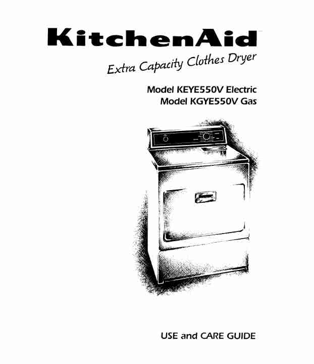 KitchenAid Clothes Dryer KEYE550V-page_pdf